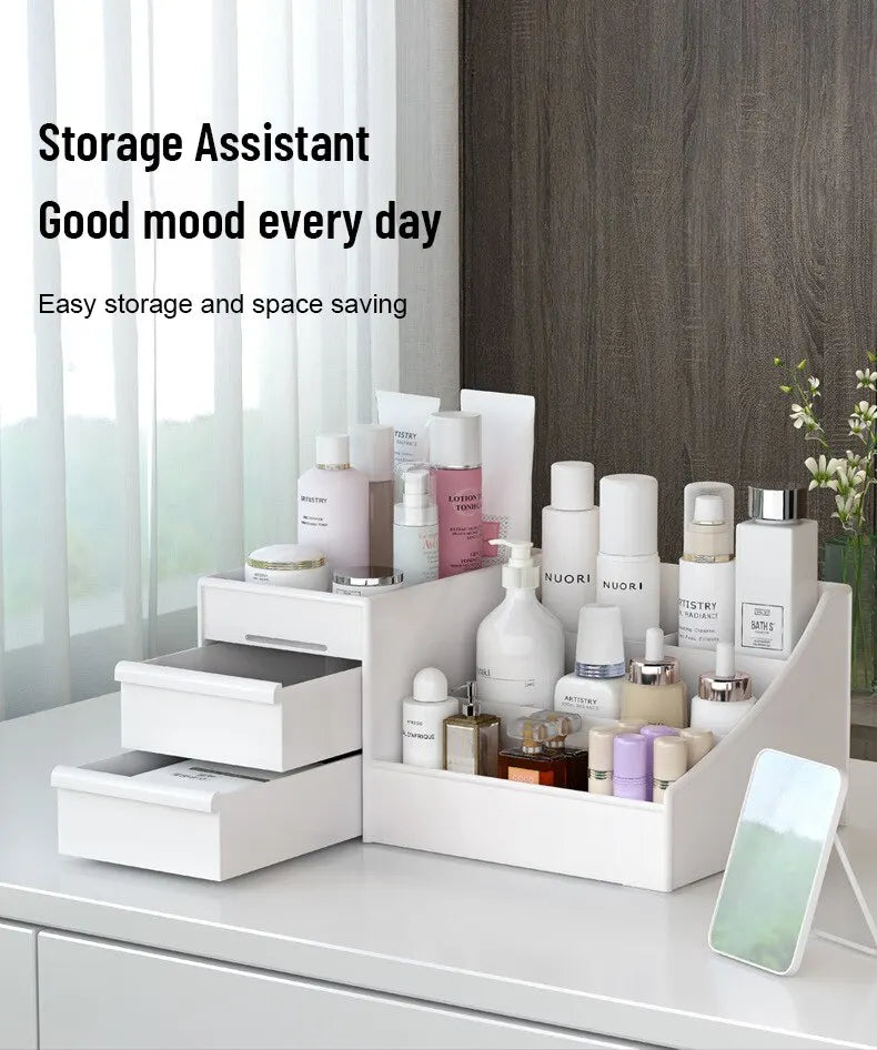 Makeup Storage Organizer with Drawers – Organizador de Maquillaje