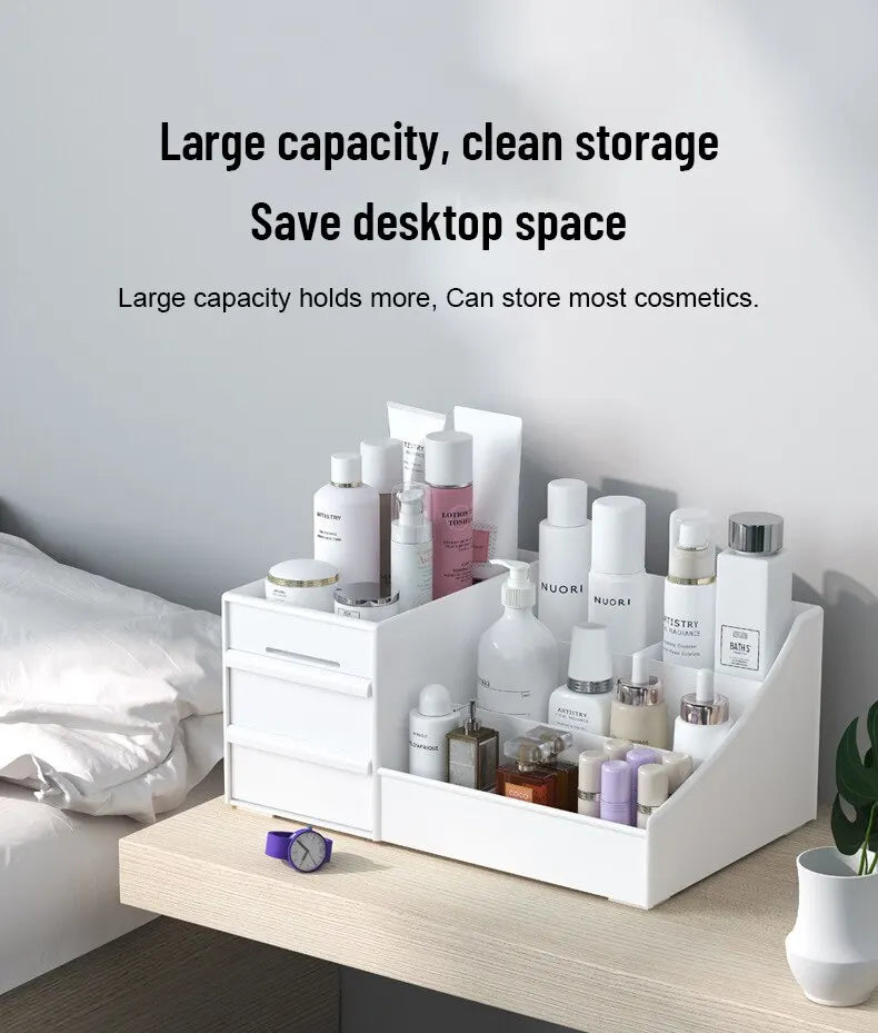 Makeup Storage Organizer with Drawers – Organizador de Maquillaje