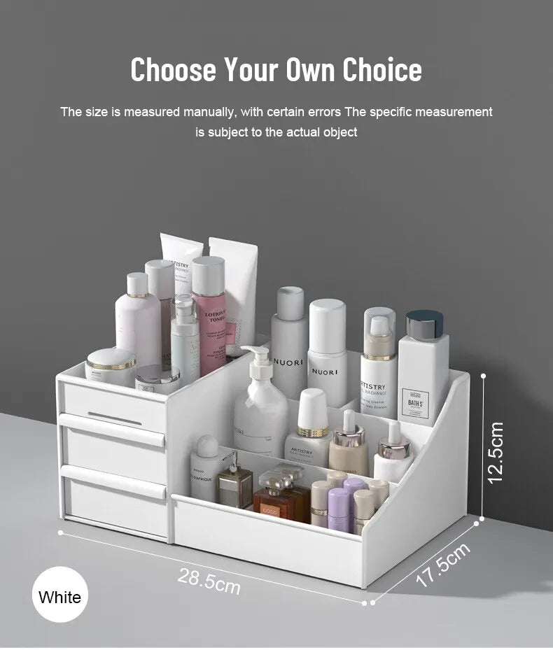 Makeup Storage Organizer with Drawers – Organizador de Maquillaje