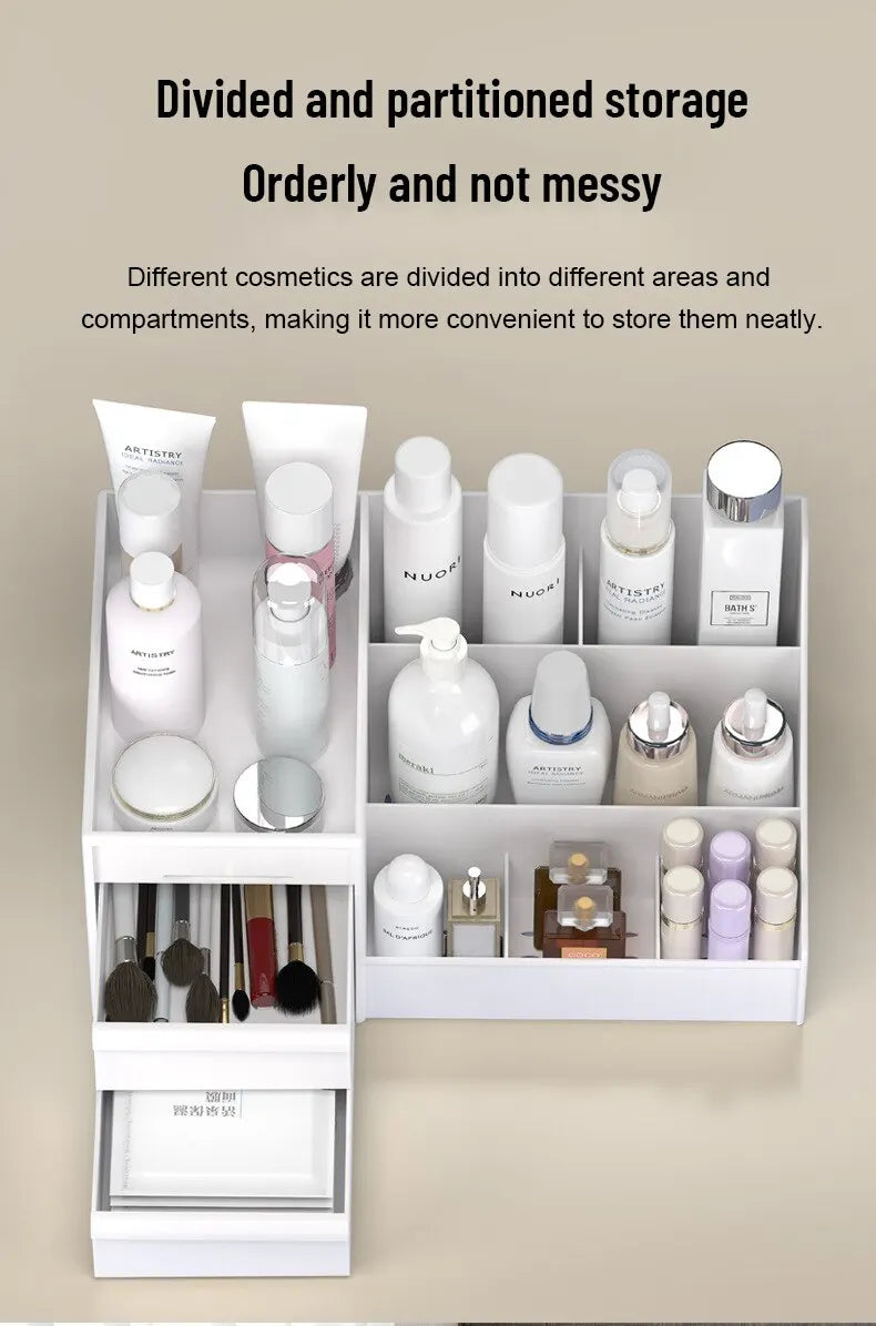 Makeup Storage Organizer with Drawers – Organizador de Maquillaje