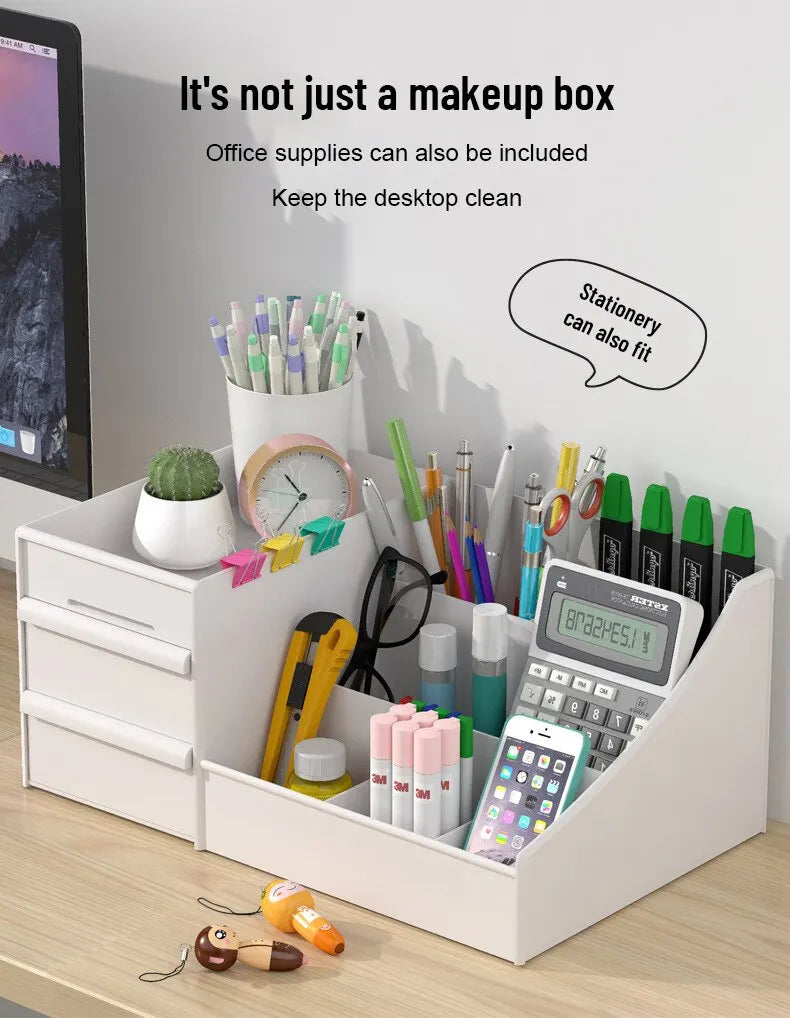 Makeup Storage Organizer with Drawers – Organizador de Maquillaje