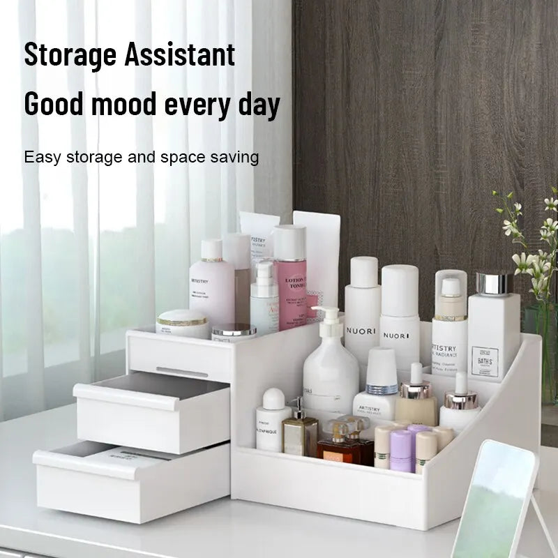 Makeup Storage Organizer with Drawers – Organizador de Maquillaje